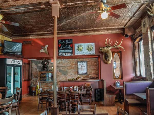 Interior shot of the restaurant