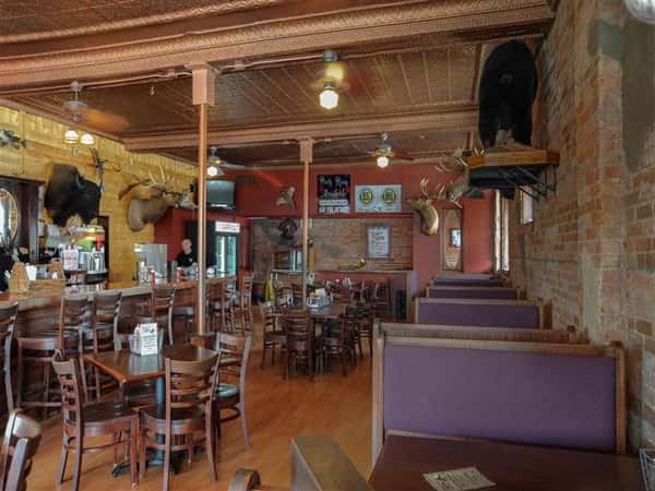 Interior shot of the restaurant