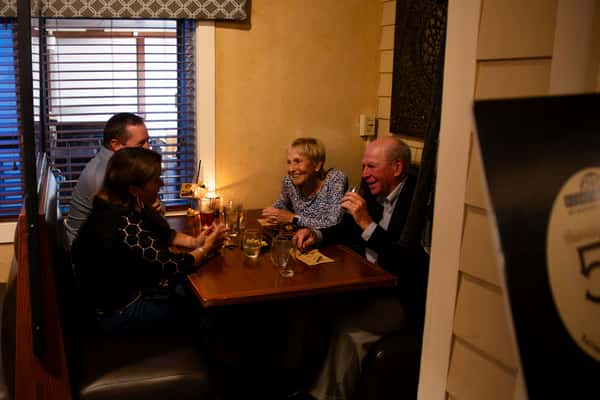 Eating drinking talking