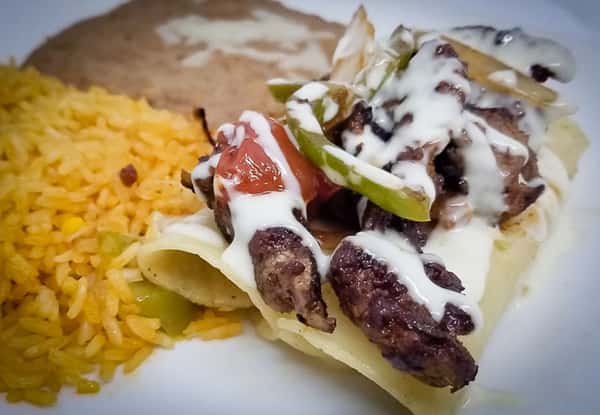 Fajita Enchiladas