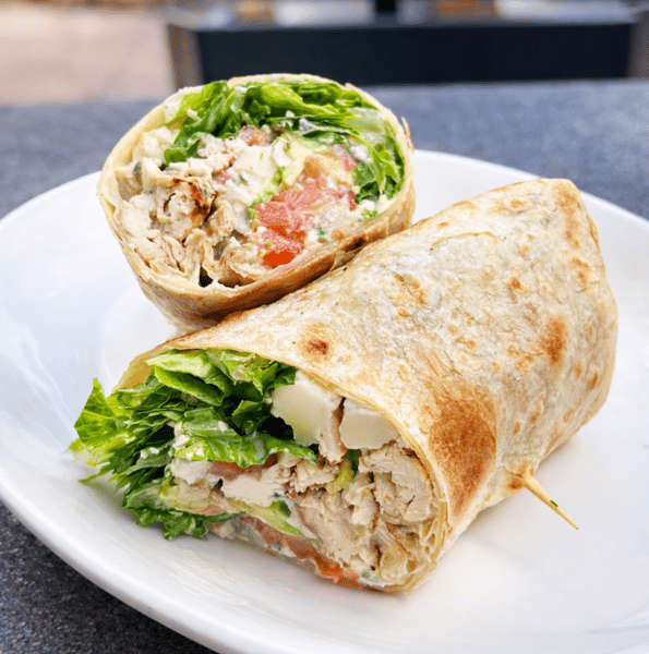 Blueblood Chicken Wrap