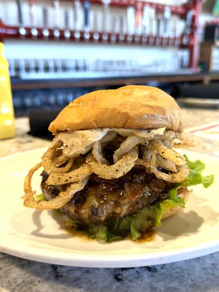 Bacon Jam Truffle Burger