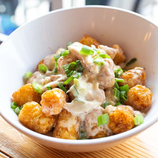 Crab Meat Tater Tots