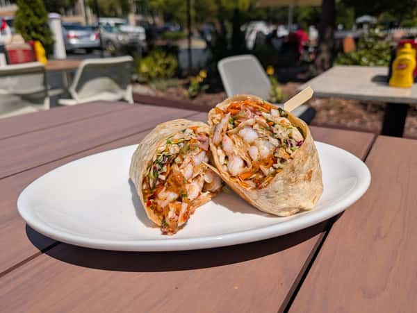 Thai Shrimp Wrap