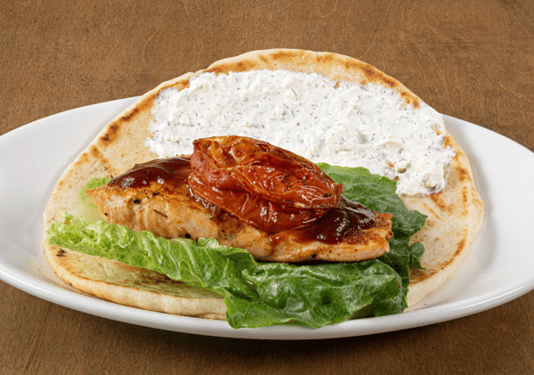 bbq Atlantic salmon