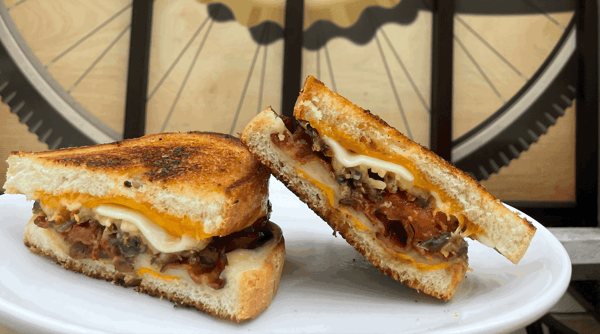 6 Cheese Grilled Cheese