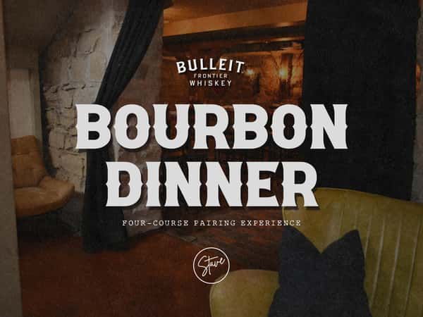 Bulleit Bourbon Dinner