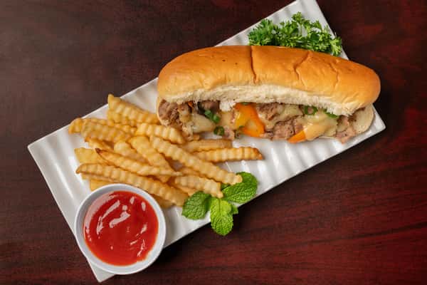 #1 Steak N Veggies Sub