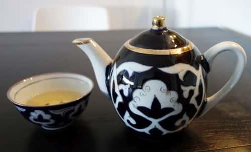 Authentic Uzbek Green Tea Pot