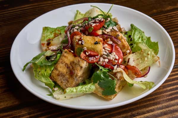 Golden Crispy Eggplant