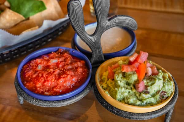 Queso, Guacamole or Salsa