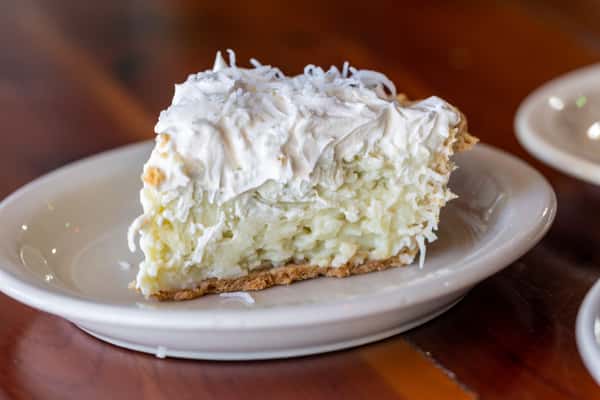 Coconut Cream Pie- Slice
