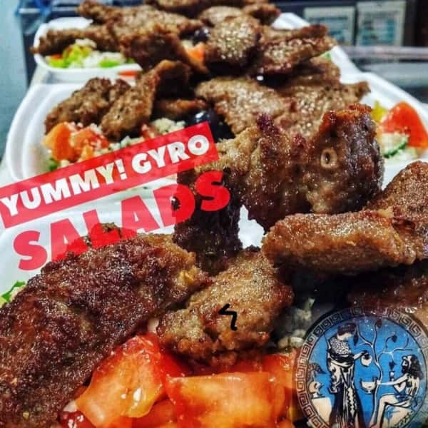 Grilled Gyro Salad  6oz. meat