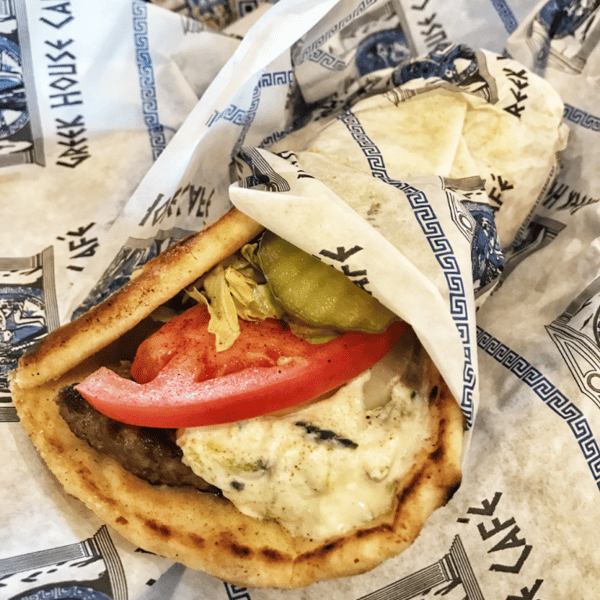 Meatball Keftedes Pita Wrap Combo