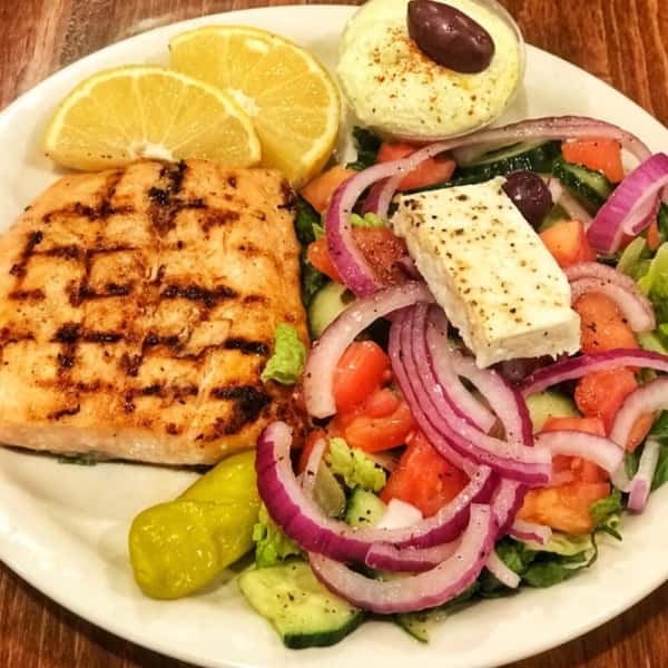 Grilled Norwegian Salmon Salad
