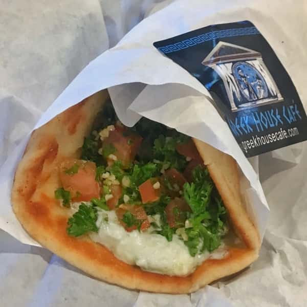 Tabouli Veggie Pita Wrap Combo