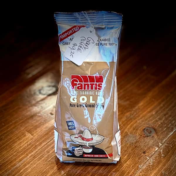 Fantis Greek Coffee  1/2lb. bag