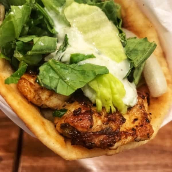 Grilled Chicken Pita Combo