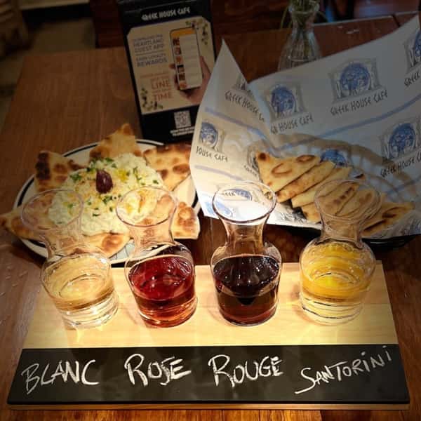 Wine Flight and Cold Mezze Appetizer *Value of $49.95