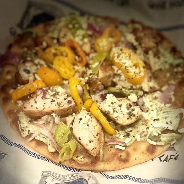 Mimi’s Grilled Chicken Pizza
