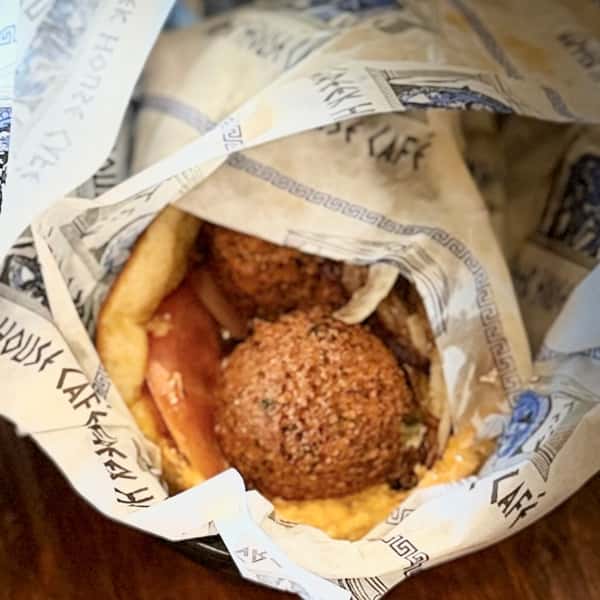 Falafel Pita Wrap