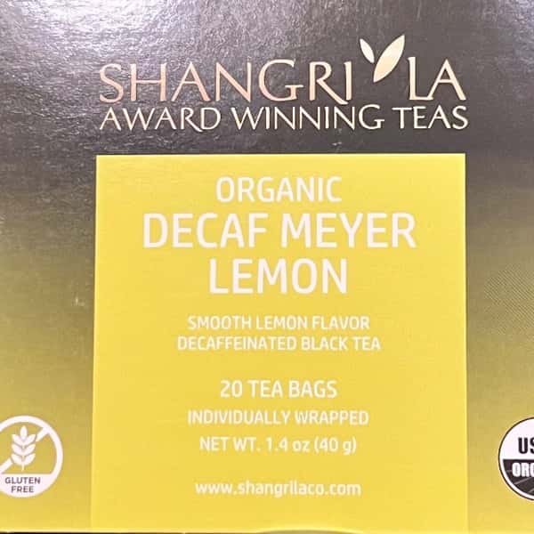Organic Decaf Meyer Lemon
