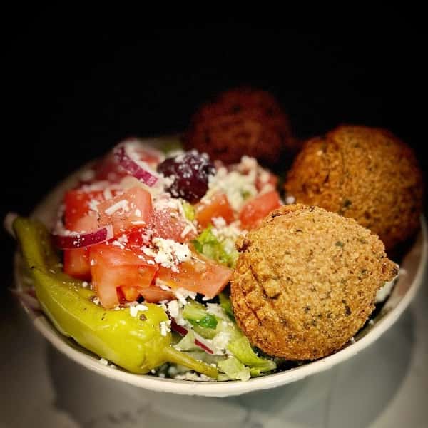 Greek House ‘Falafel’ Salad