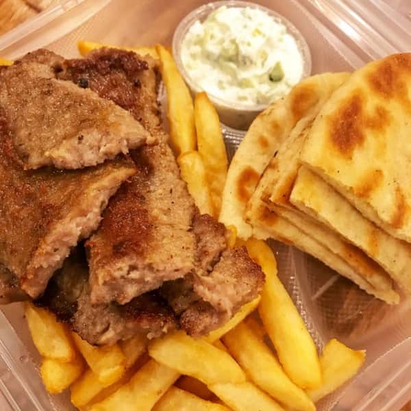 Kids Gyro Plate (4oz. Meat)