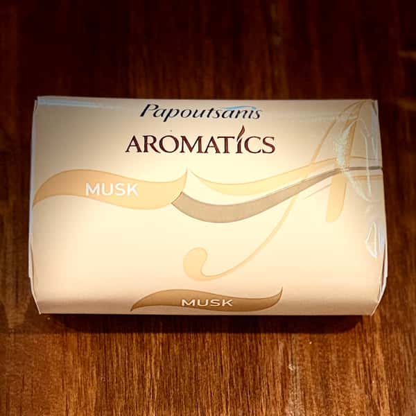 Greek Musk Soap Bar - Papoutsanis 125gr