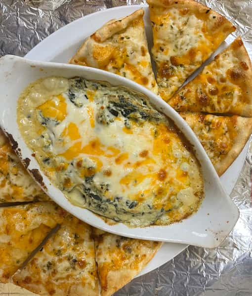 3 Cheese Spinach and Artichoke Dip