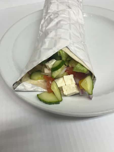Greek Veggie Wrap