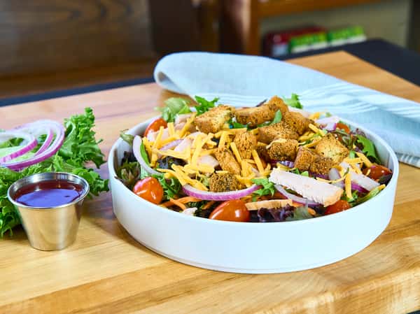 Wild Raspberry Turkey Salad