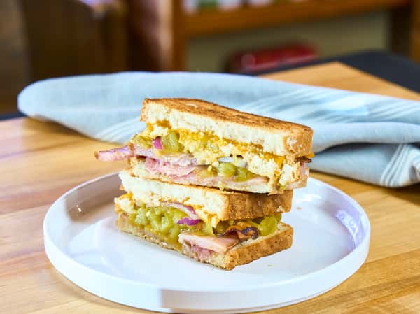 Green Chile Pork Melt