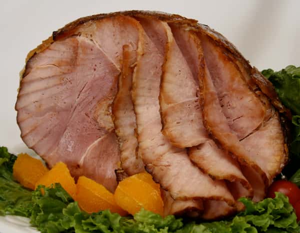 Spiral-Sliced Glazed Honey Hams