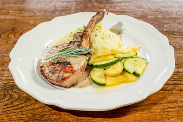 Sage Infused Pork Chop