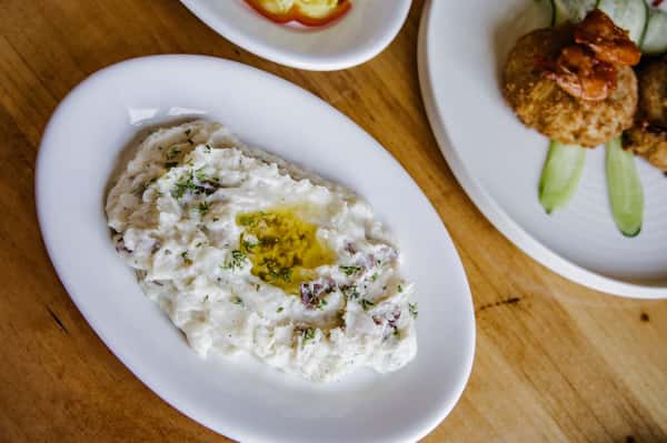 Garlic Mash Potatoes
