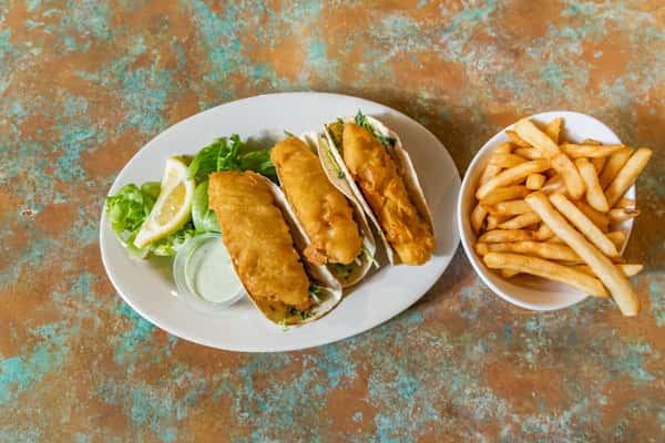 Trio of Fish Tacos