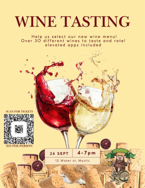 The wines with the highest votes in each category will become our new wine list!