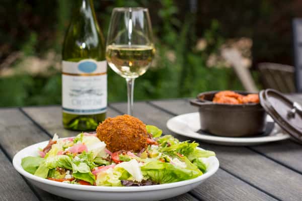Tuck's Cobb Salad With Scotch Egg