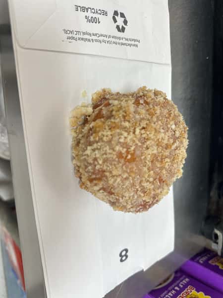 Apple Crumble Filled Donut