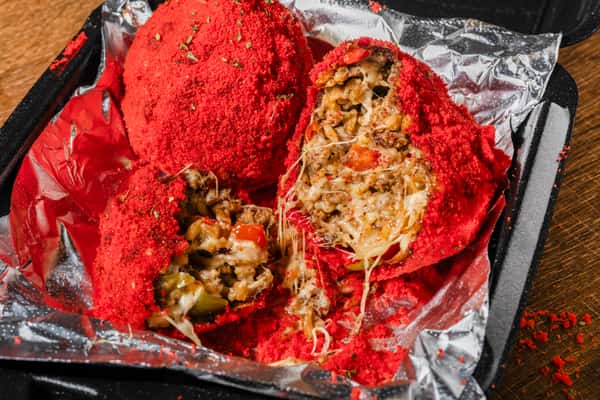 Flamin Hot Cheeto Balls