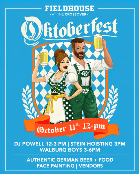 Oktoberfest at The Fieldhouse in Cedar Park October 11