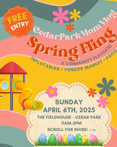 Cedar Park Mom Vlog Spring Fling 