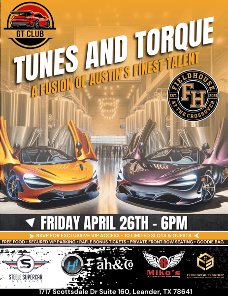 Tune & Torque Car Show in Austin, TX