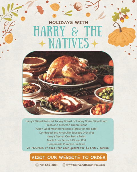 Thanksgiving Menu