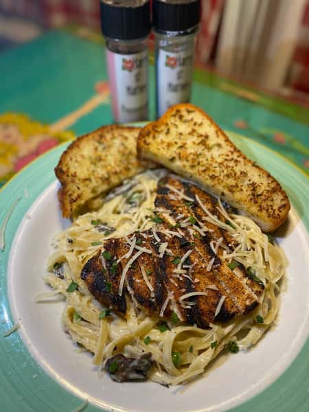 Blackened Chicken Alfredo