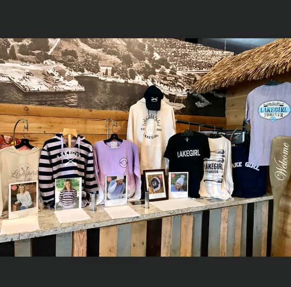 interior of gift shop