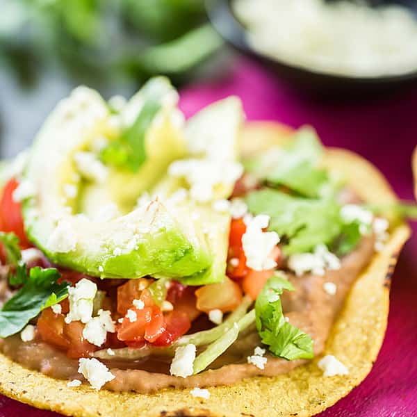 Veggie Tostada