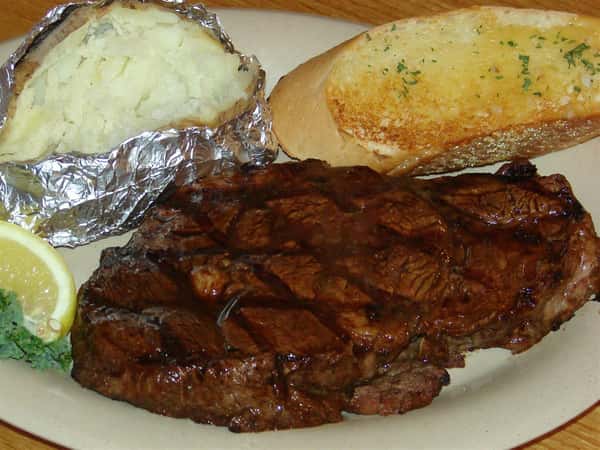 steak and potatoes