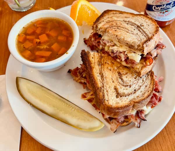 Hot Pastrami Sandwich